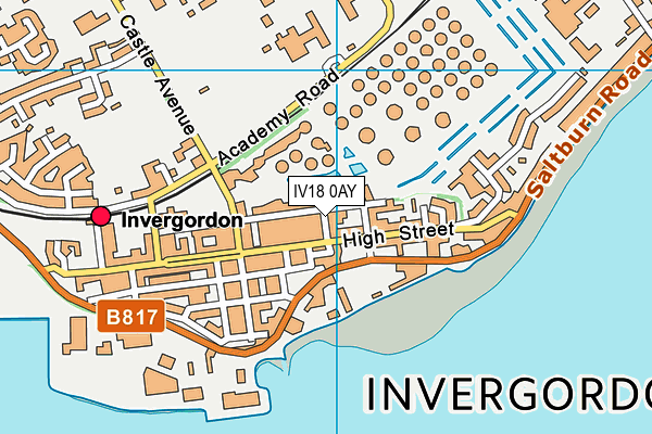 IV18 0AY map - OS VectorMap District (Ordnance Survey) IV18 0AY map - OS VectorMap District (Ordnance Survey)