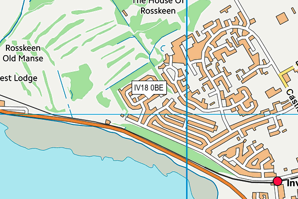 IV18 0BE map - OS VectorMap District (Ordnance Survey) IV18 0BE map - OS VectorMap District (Ordnance Survey)