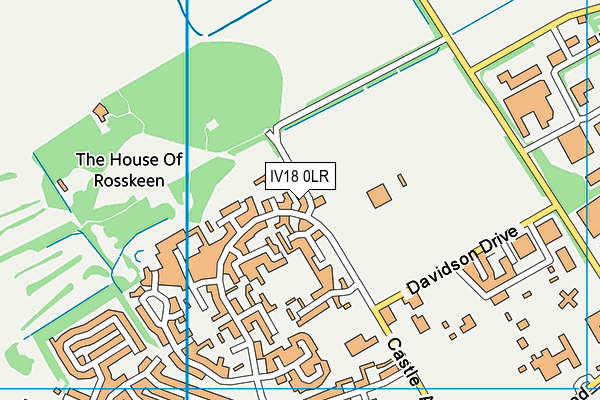 IV18 0LR map - OS VectorMap District (Ordnance Survey) IV18 0LR map - OS VectorMap District (Ordnance Survey)