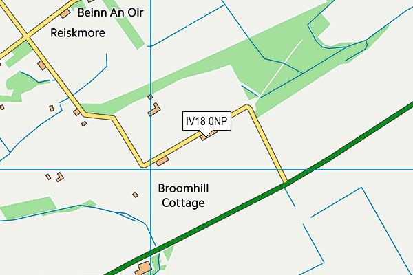IV18 0NP map - OS VectorMap District (Ordnance Survey) IV18 0NP map - OS VectorMap District (Ordnance Survey)