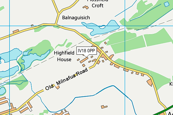 IV18 0PP map - OS VectorMap District (Ordnance Survey) IV18 0PP map - OS VectorMap District (Ordnance Survey)