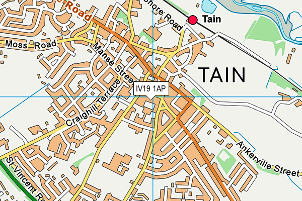 IV19 1AP map - OS VectorMap District (Ordnance Survey) IV19 1AP map - OS VectorMap District (Ordnance Survey)