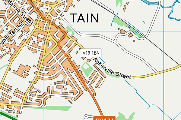 IV19 1BN map - OS VectorMap District (Ordnance Survey) IV19 1BN map - OS VectorMap District (Ordnance Survey)