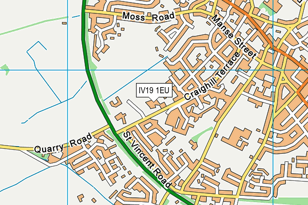 IV19 1EU map - OS VectorMap District (Ordnance Survey) IV19 1EU map - OS VectorMap District (Ordnance Survey)