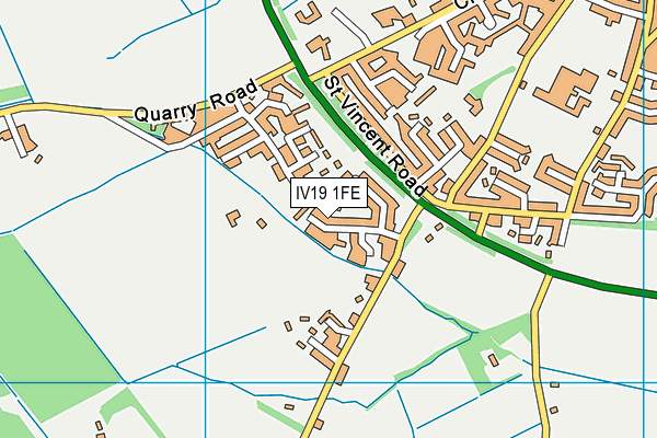 IV19 1FE map - OS VectorMap District (Ordnance Survey) IV19 1FE map - OS VectorMap District (Ordnance Survey)