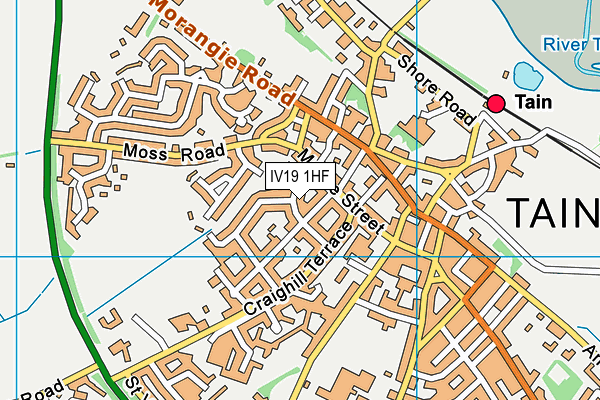 IV19 1HF map - OS VectorMap District (Ordnance Survey) IV19 1HF map - OS VectorMap District (Ordnance Survey)