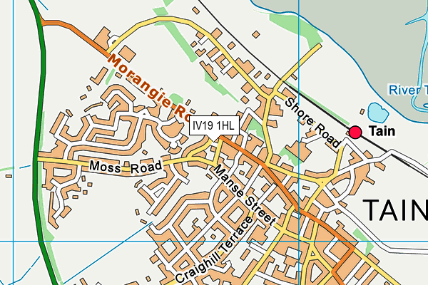 IV19 1HL map - OS VectorMap District (Ordnance Survey) IV19 1HL map - OS VectorMap District (Ordnance Survey)