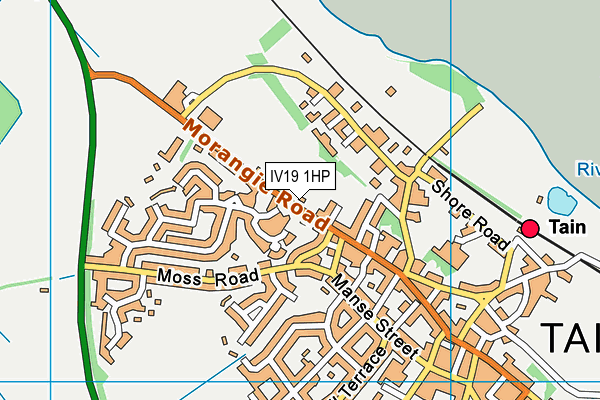 IV19 1HP map - OS VectorMap District (Ordnance Survey) IV19 1HP map - OS VectorMap District (Ordnance Survey)