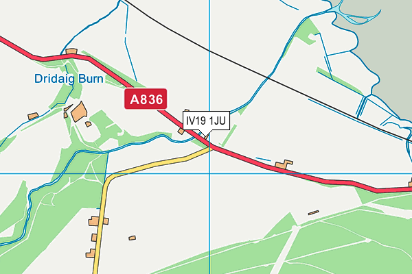 IV19 1JU map - OS VectorMap District (Ordnance Survey) IV19 1JU map - OS VectorMap District (Ordnance Survey)