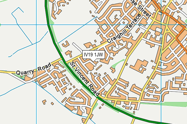 IV19 1JW map - OS VectorMap District (Ordnance Survey) IV19 1JW map - OS VectorMap District (Ordnance Survey)