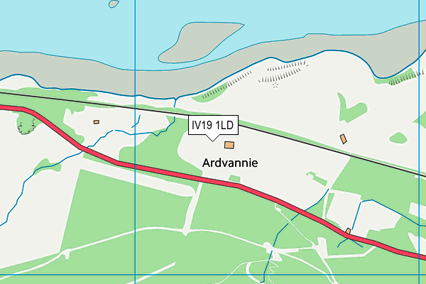 IV19 1LD map - OS VectorMap District (Ordnance Survey) IV19 1LD map - OS VectorMap District (Ordnance Survey)
