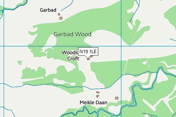 IV19 1LE map - OS VectorMap District (Ordnance Survey) IV19 1LE map - OS VectorMap District (Ordnance Survey)