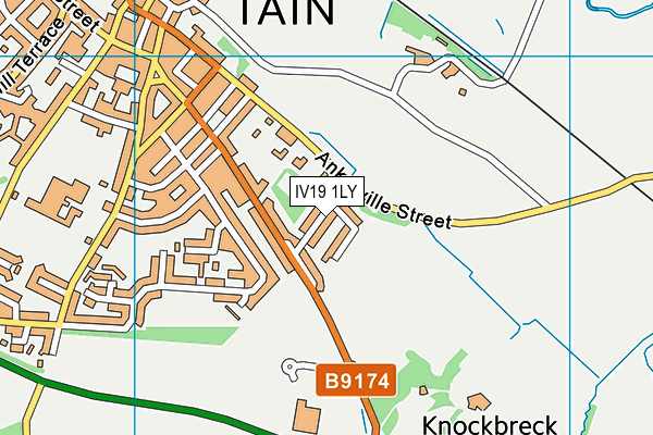 IV19 1LY map - OS VectorMap District (Ordnance Survey) IV19 1LY map - OS VectorMap District (Ordnance Survey)