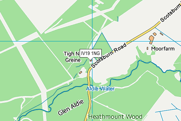 IV19 1NG map - OS VectorMap District (Ordnance Survey) IV19 1NG map - OS VectorMap District (Ordnance Survey)