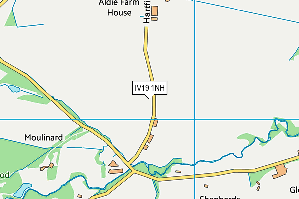 IV19 1NH map - OS VectorMap District (Ordnance Survey) IV19 1NH map - OS VectorMap District (Ordnance Survey)