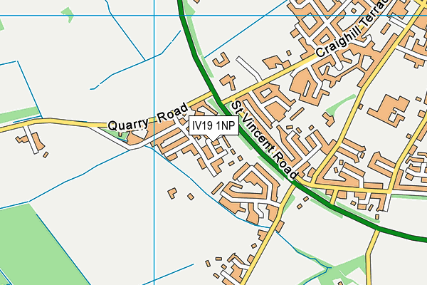 IV19 1NP map - OS VectorMap District (Ordnance Survey) IV19 1NP map - OS VectorMap District (Ordnance Survey)