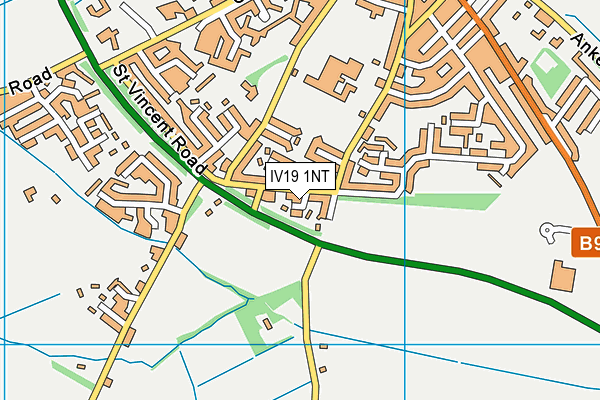IV19 1NT map - OS VectorMap District (Ordnance Survey) IV19 1NT map - OS VectorMap District (Ordnance Survey)