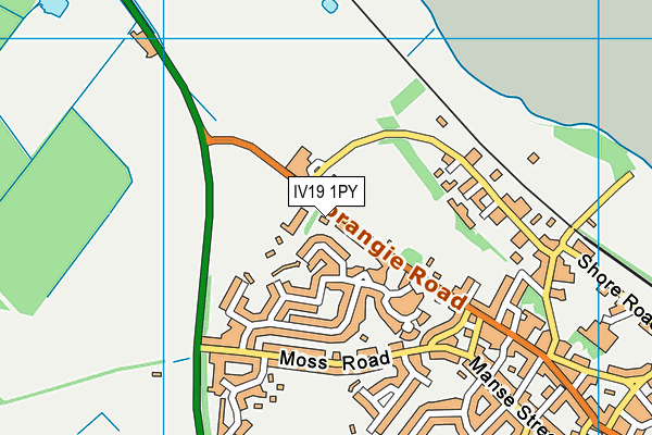 IV19 1PY map - OS VectorMap District (Ordnance Survey) IV19 1PY map - OS VectorMap District (Ordnance Survey)