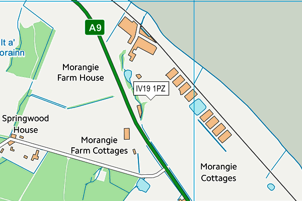 IV19 1PZ map - OS VectorMap District (Ordnance Survey) IV19 1PZ map - OS VectorMap District (Ordnance Survey)