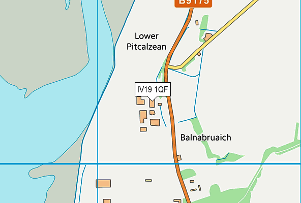 IV19 1QF map - OS VectorMap District (Ordnance Survey) IV19 1QF map - OS VectorMap District (Ordnance Survey)