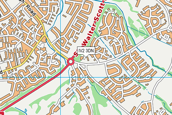 IV2 3DN map - OS VectorMap District (Ordnance Survey) IV2 3DN map - OS VectorMap District (Ordnance Survey)