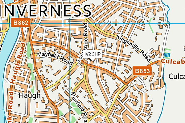 IV2 3HP map - OS VectorMap District (Ordnance Survey) IV2 3HP map - OS VectorMap District (Ordnance Survey)