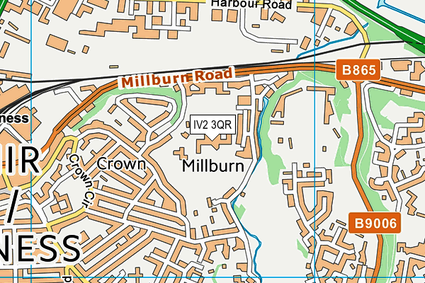 IV2 3QR map - OS VectorMap District (Ordnance Survey) IV2 3QR map - OS VectorMap District (Ordnance Survey)