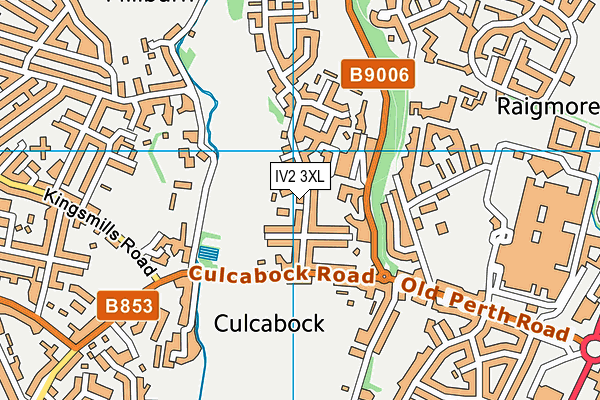 IV2 3XL map - OS VectorMap District (Ordnance Survey) IV2 3XL map - OS VectorMap District (Ordnance Survey)