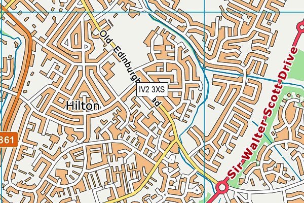 IV2 3XS map - OS VectorMap District (Ordnance Survey) IV2 3XS map - OS VectorMap District (Ordnance Survey)