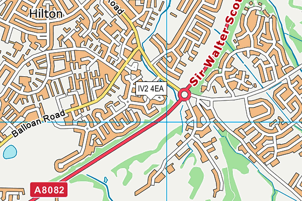IV2 4EA map - OS VectorMap District (Ordnance Survey) IV2 4EA map - OS VectorMap District (Ordnance Survey)