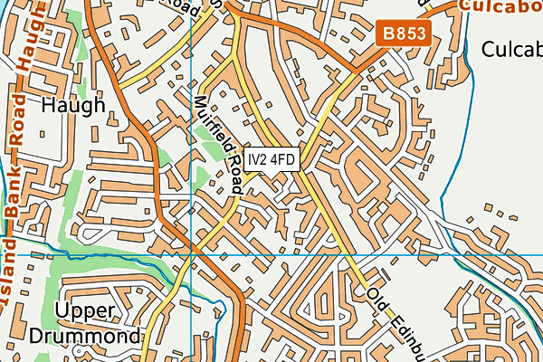 IV2 4FD map - OS VectorMap District (Ordnance Survey) IV2 4FD map - OS VectorMap District (Ordnance Survey)