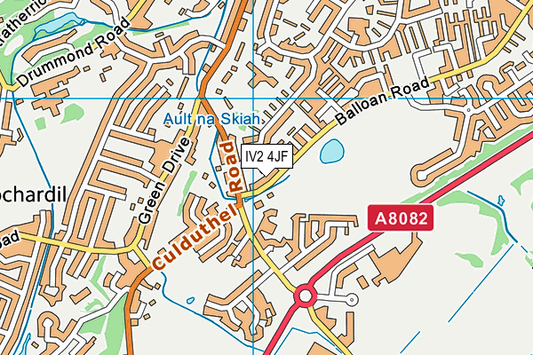 IV2 4JF map - OS VectorMap District (Ordnance Survey) IV2 4JF map - OS VectorMap District (Ordnance Survey)