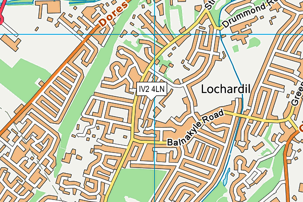 IV2 4LN map - OS VectorMap District (Ordnance Survey) IV2 4LN map - OS VectorMap District (Ordnance Survey)
