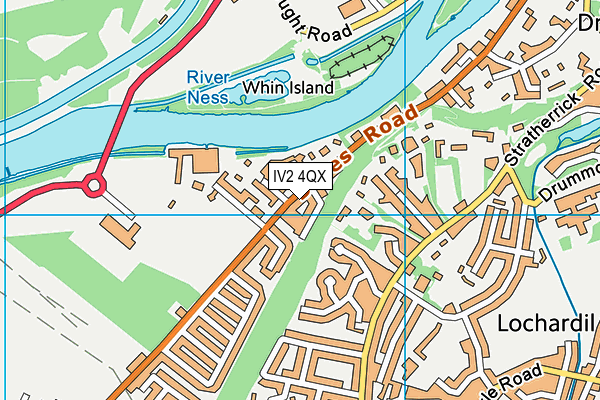 IV2 4QX map - OS VectorMap District (Ordnance Survey) IV2 4QX map - OS VectorMap District (Ordnance Survey)
