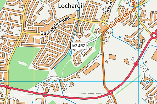 IV2 4RZ map - OS VectorMap District (Ordnance Survey) IV2 4RZ map - OS VectorMap District (Ordnance Survey)