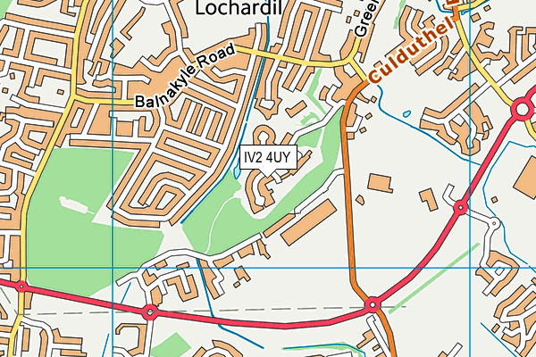 IV2 4UY map - OS VectorMap District (Ordnance Survey) IV2 4UY map - OS VectorMap District (Ordnance Survey)