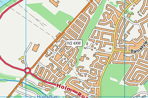 IV2 4XW map - OS VectorMap District (Ordnance Survey) IV2 4XW map - OS VectorMap District (Ordnance Survey)