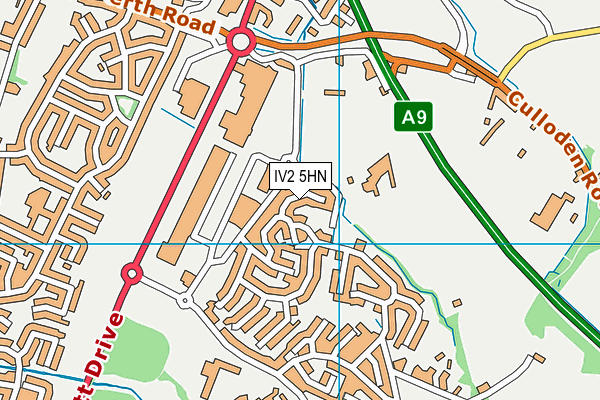 IV2 5HN map - OS VectorMap District (Ordnance Survey) IV2 5HN map - OS VectorMap District (Ordnance Survey)