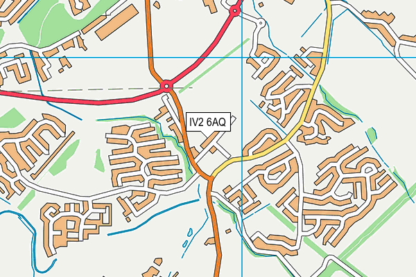 IV2 6AQ map - OS VectorMap District (Ordnance Survey) IV2 6AQ map - OS VectorMap District (Ordnance Survey)