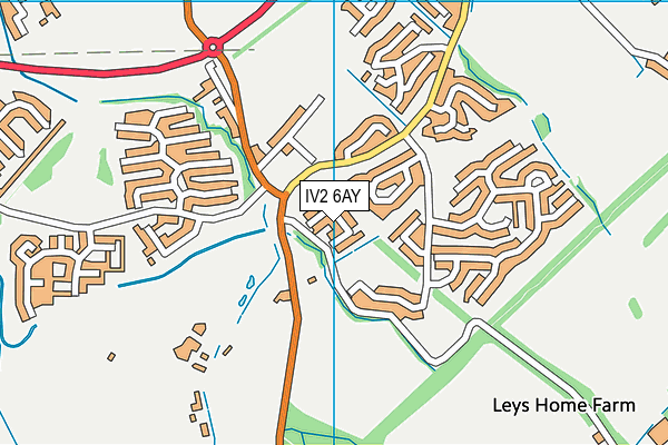 IV2 6AY map - OS VectorMap District (Ordnance Survey) IV2 6AY map - OS VectorMap District (Ordnance Survey)