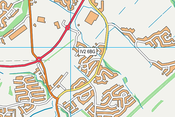 IV2 6BG map - OS VectorMap District (Ordnance Survey) IV2 6BG map - OS VectorMap District (Ordnance Survey)