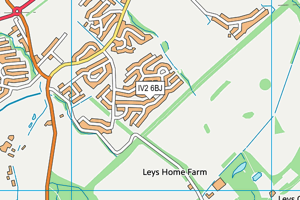 IV2 6BJ map - OS VectorMap District (Ordnance Survey) IV2 6BJ map - OS VectorMap District (Ordnance Survey)