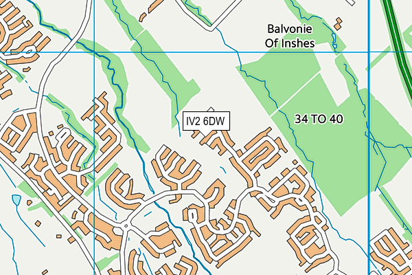 IV2 6DW map - OS VectorMap District (Ordnance Survey) IV2 6DW map - OS VectorMap District (Ordnance Survey)