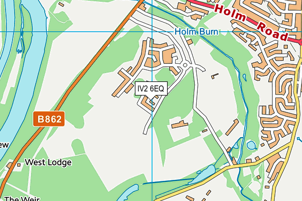 IV2 6EQ map - OS VectorMap District (Ordnance Survey) IV2 6EQ map - OS VectorMap District (Ordnance Survey)