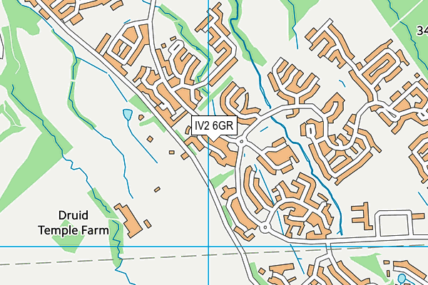 IV2 6GR map - OS VectorMap District (Ordnance Survey) IV2 6GR map - OS VectorMap District (Ordnance Survey)