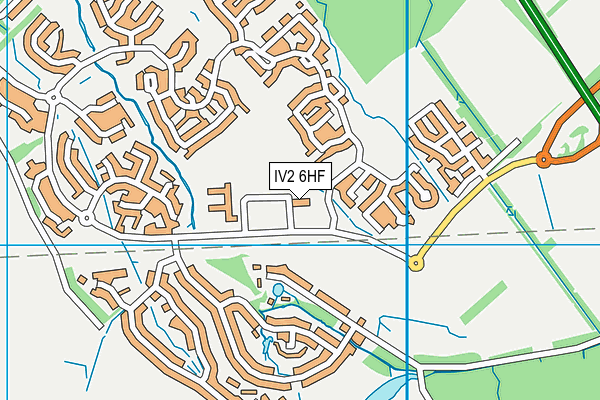 IV2 6HF map - OS VectorMap District (Ordnance Survey) IV2 6HF map - OS VectorMap District (Ordnance Survey)