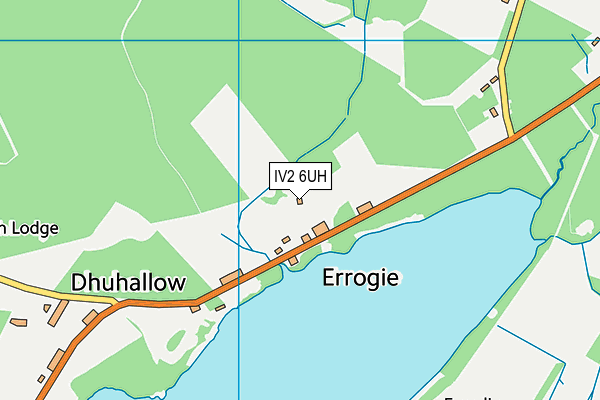 IV2 6UH map - OS VectorMap District (Ordnance Survey) IV2 6UH map - OS VectorMap District (Ordnance Survey)