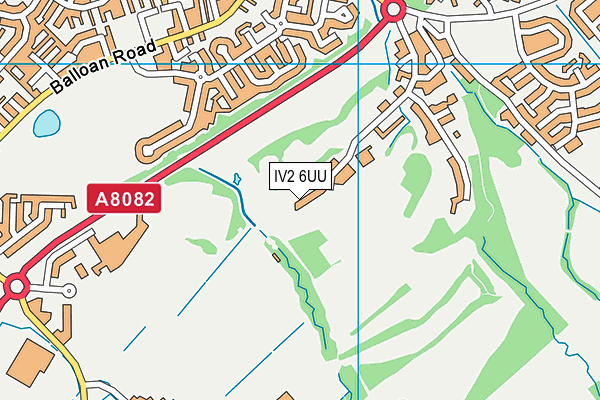 IV2 6UU map - OS VectorMap District (Ordnance Survey) IV2 6UU map - OS VectorMap District (Ordnance Survey)