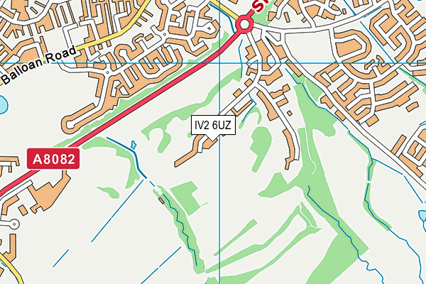 IV2 6UZ map - OS VectorMap District (Ordnance Survey) IV2 6UZ map - OS VectorMap District (Ordnance Survey)