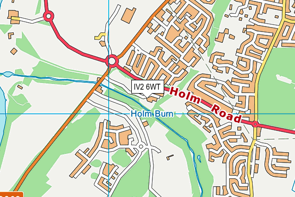 IV2 6WT map - OS VectorMap District (Ordnance Survey) IV2 6WT map - OS VectorMap District (Ordnance Survey)